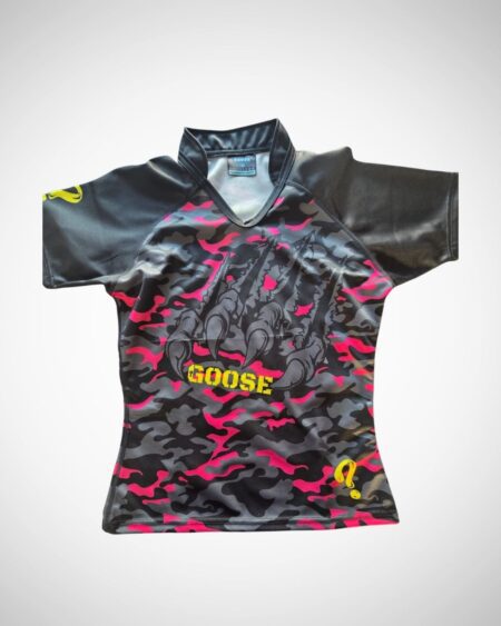 Black and Pink Rugby Jersey